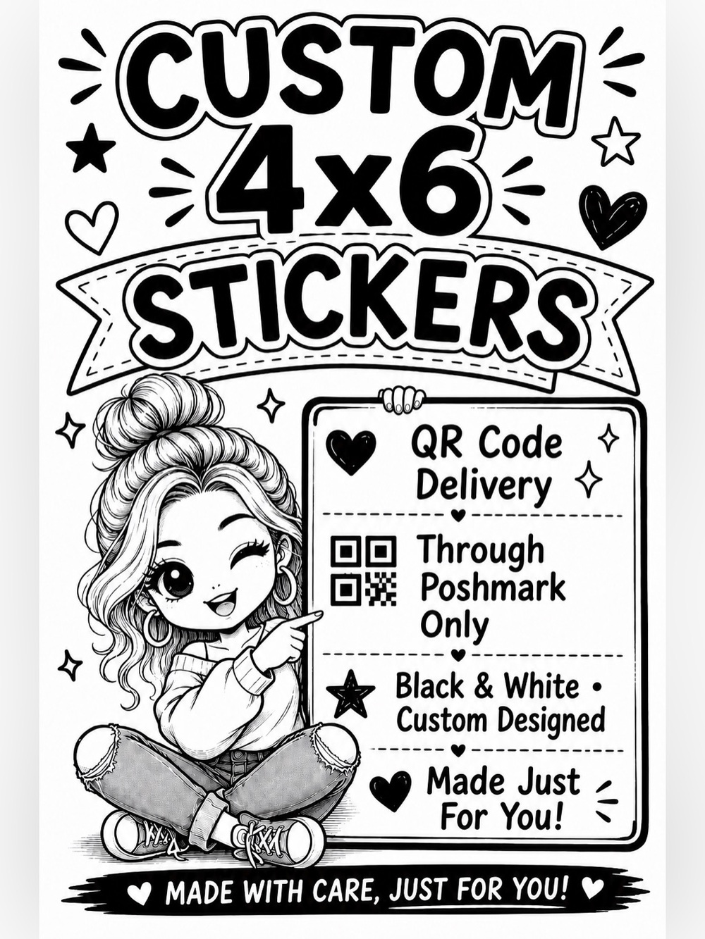 Custom 4x6 100 count